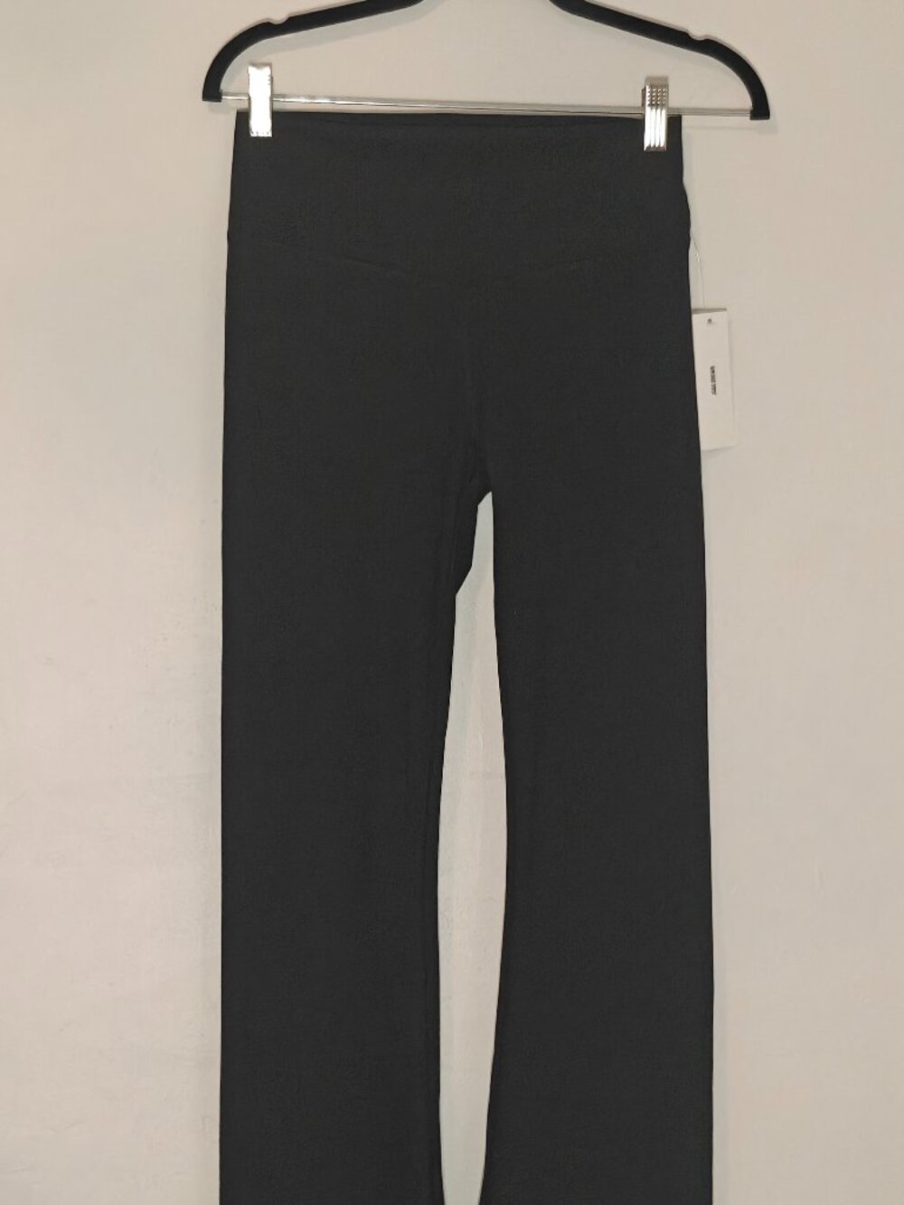 Joah Brown Second Skin Bootcut Legging in Sueded Onyx